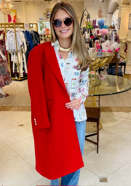 Katherine Coat | Red