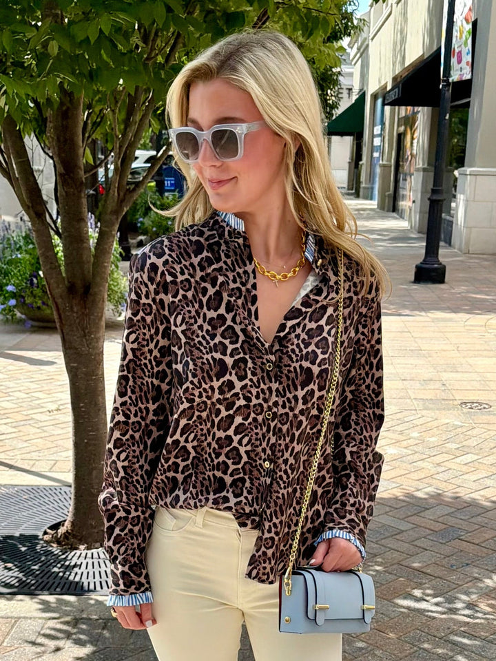 Diana Shirt | Leopard Print