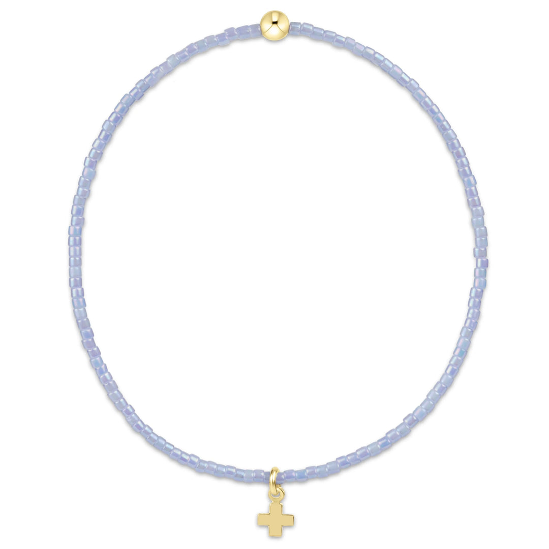Hope Classic Bracelet - Signature Cross Small Gold Charm