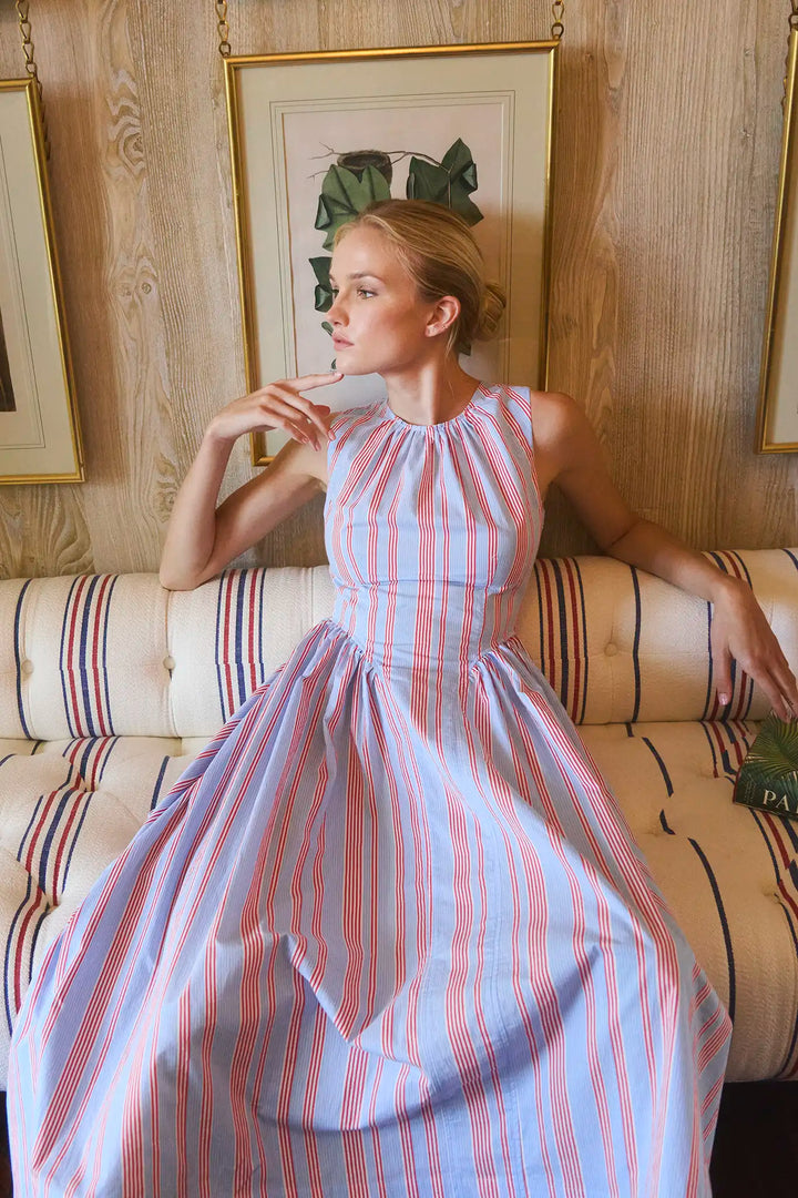 Nantucket Dress | Seaside Stripe