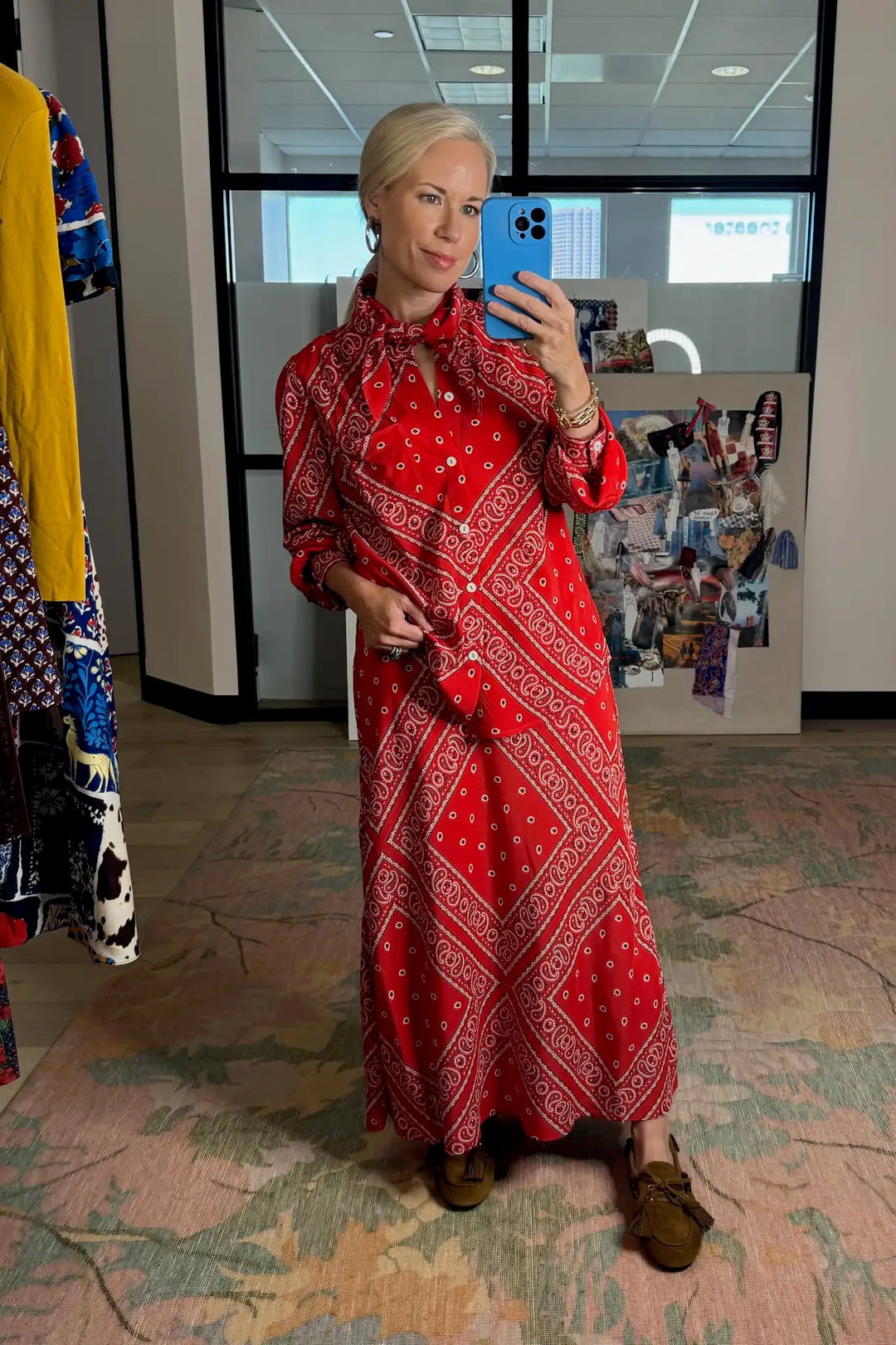 Suki Skirt | Aces Wild Red