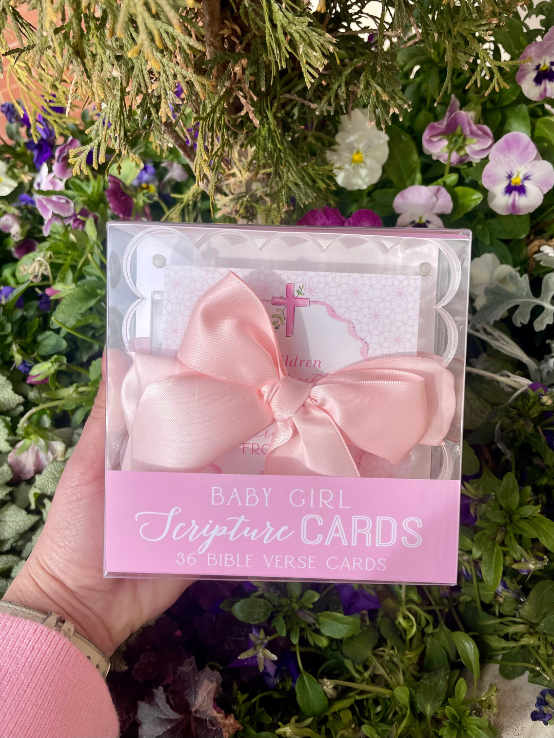 Baby Scripture Cards with Frame | +Colors - Charlotte's Inc