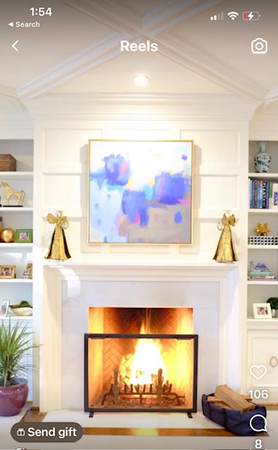 Gold Angel with Glass | +Sizes