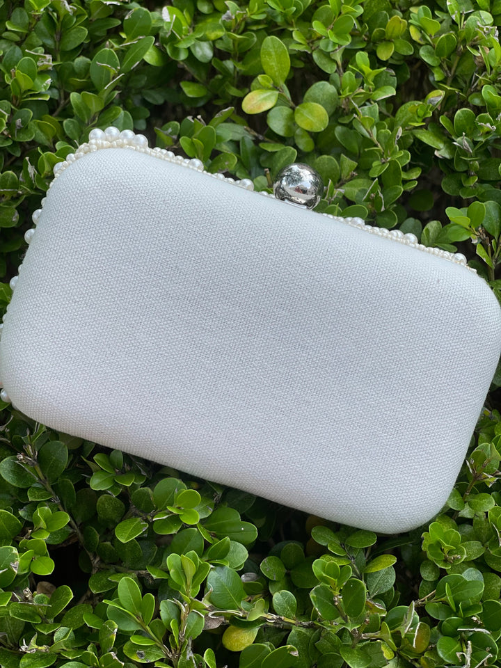 Scallop Beaded Clutch