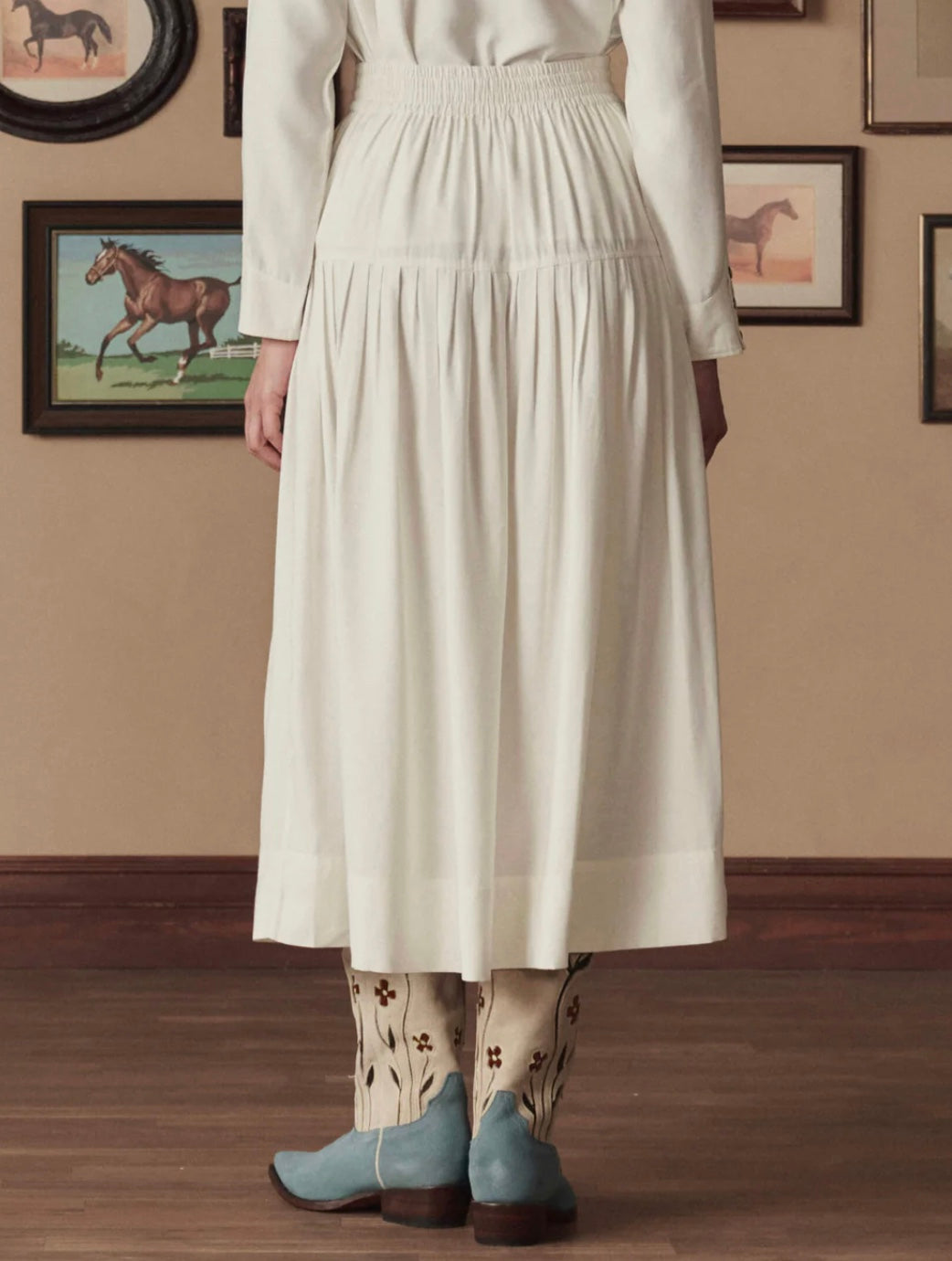 The Western Embroidered Highland Skirt | Stetson & The Great