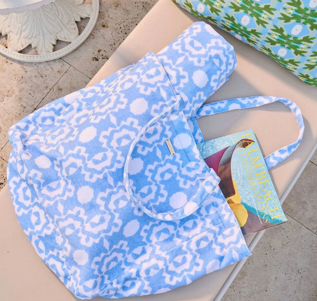 Terry Beach Tote