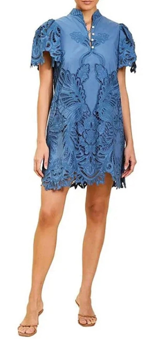 Elliana Mini Dress | Lapis Blue