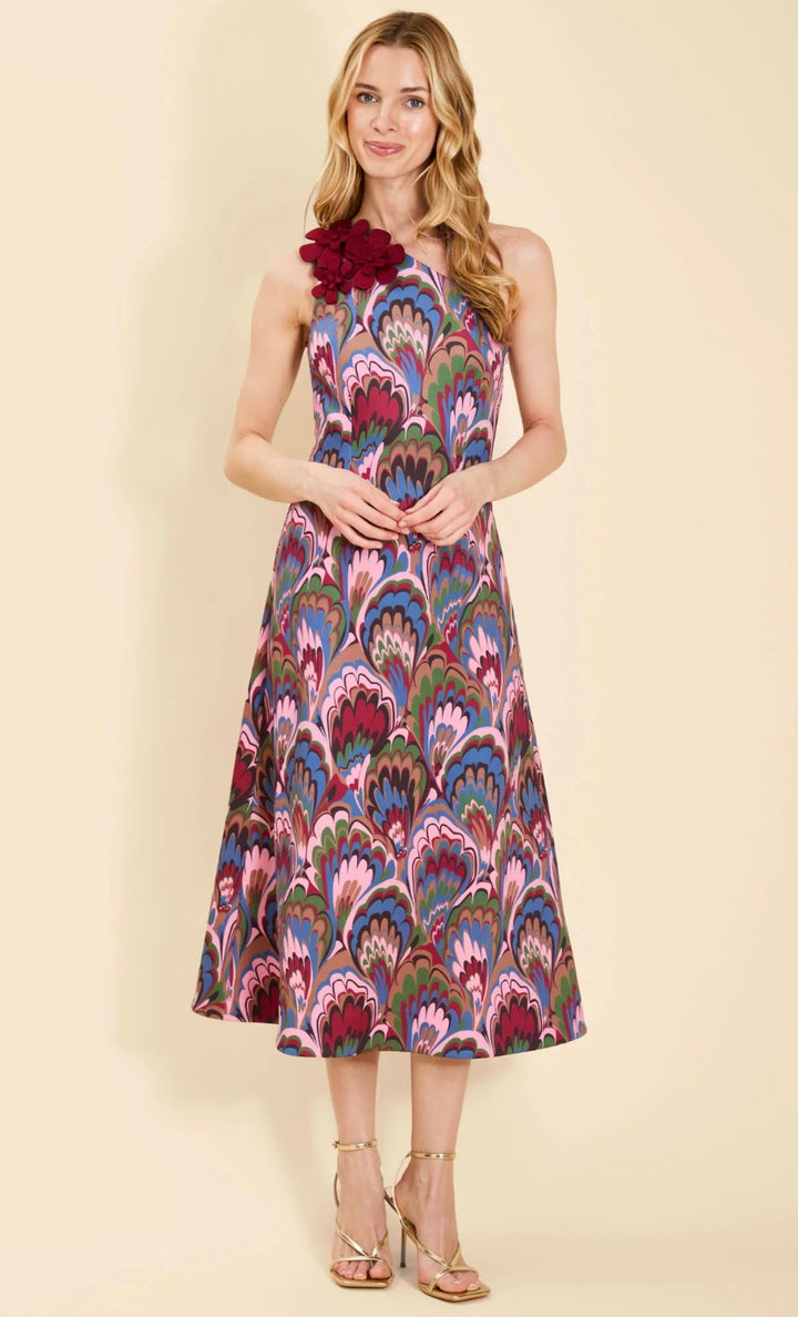 Annmarie Midi Dress | Twilight Marble