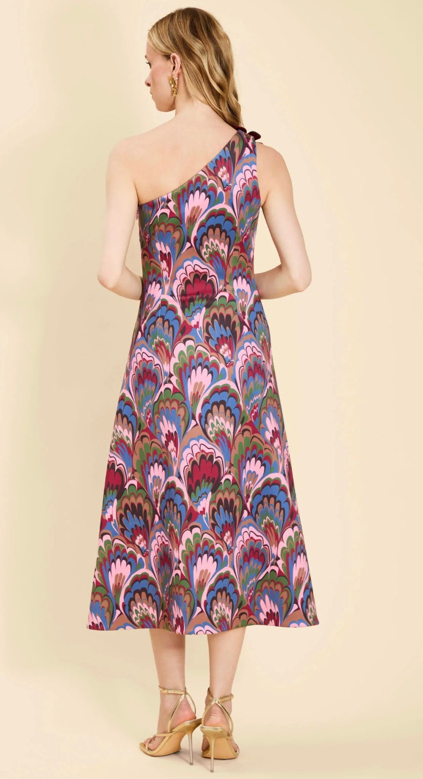 Annmarie Midi Dress | Twilight Marble