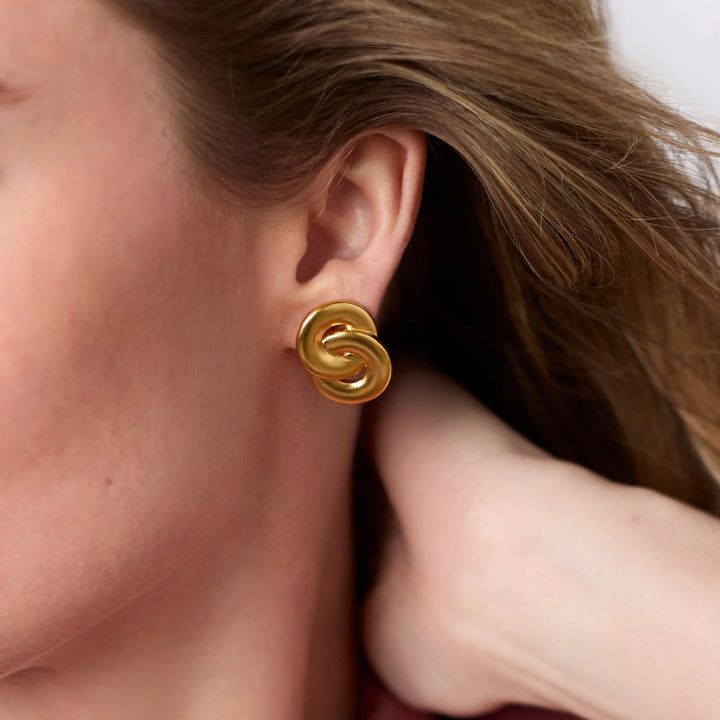 Infinity Earring | Gold