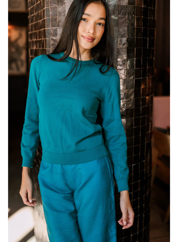 Classic Sweater | Teal