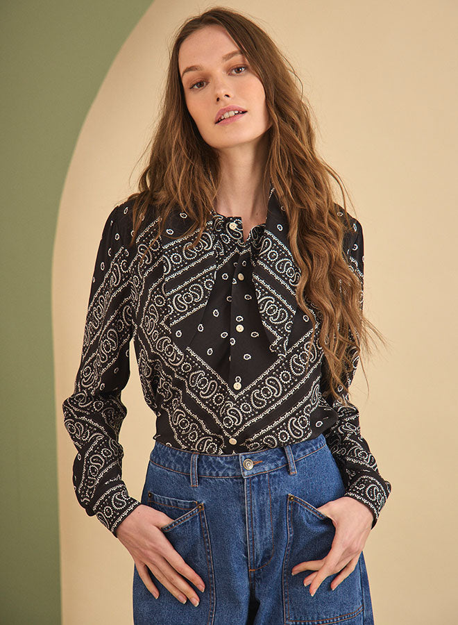Frances Blouse | Aces Wild Black
