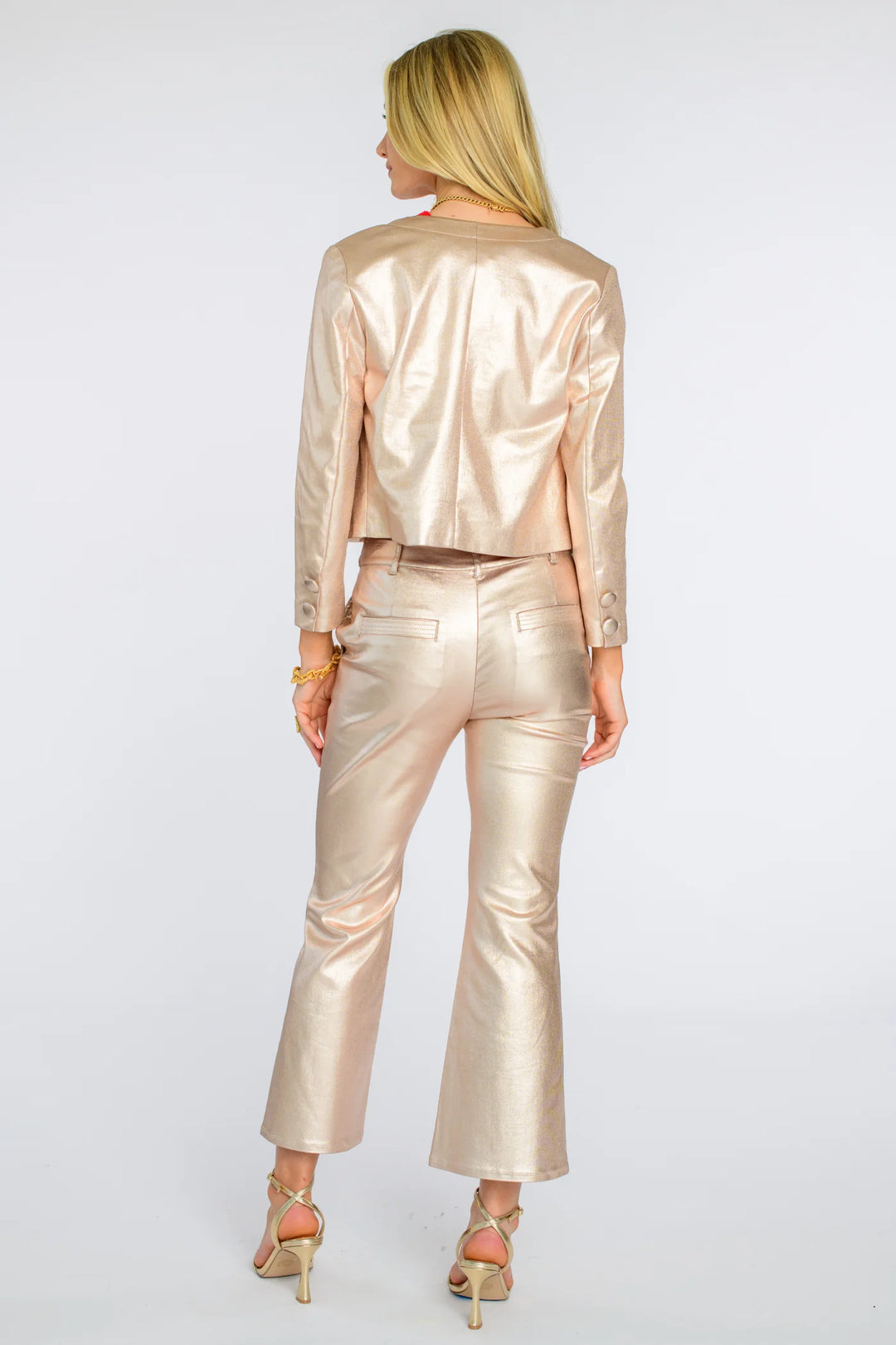 Remy Jacket | Metallic Denim