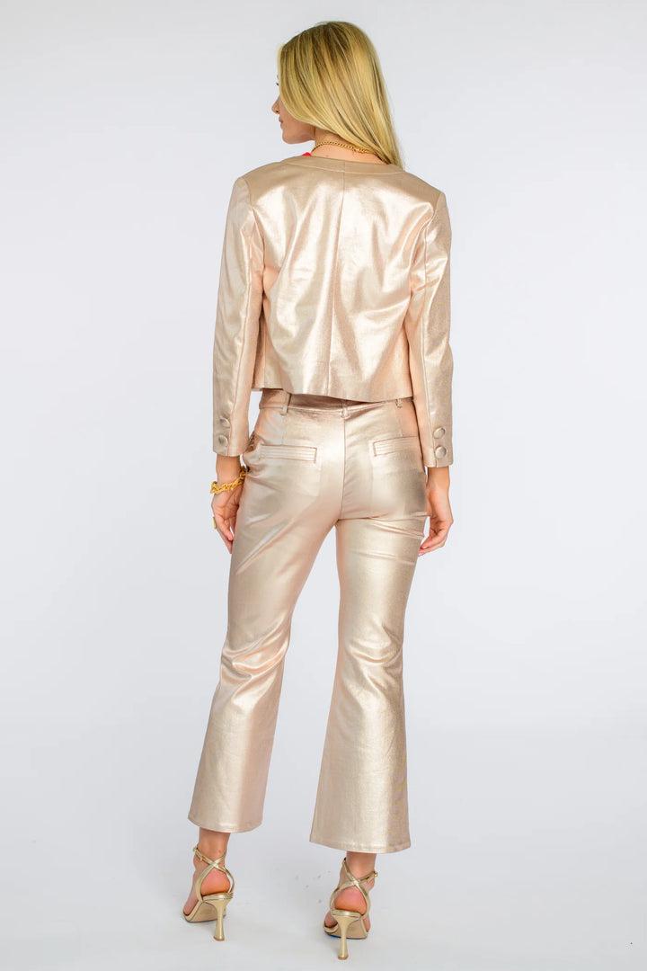 Remy Jacket | Metallic Denim