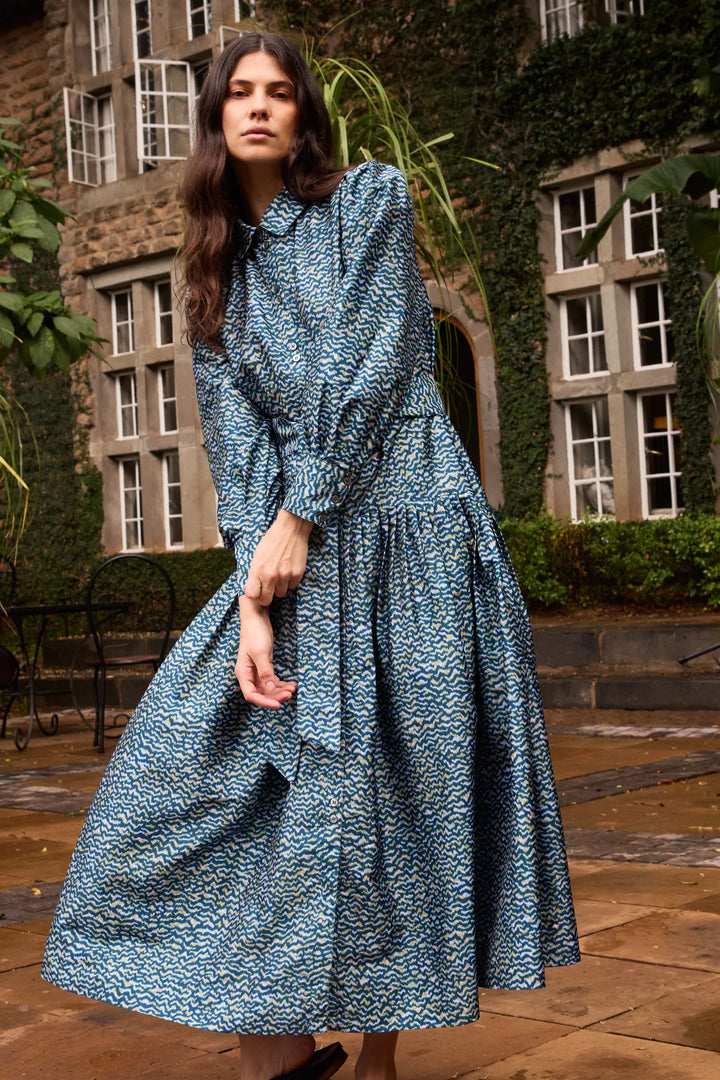 Nora Dress | Jag Navy