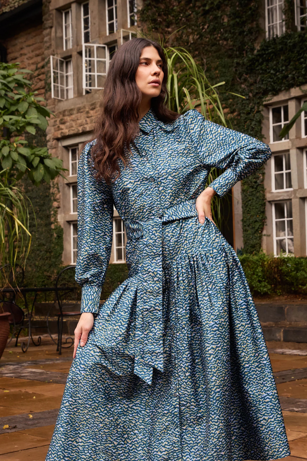 Nora Dress | Jag Navy