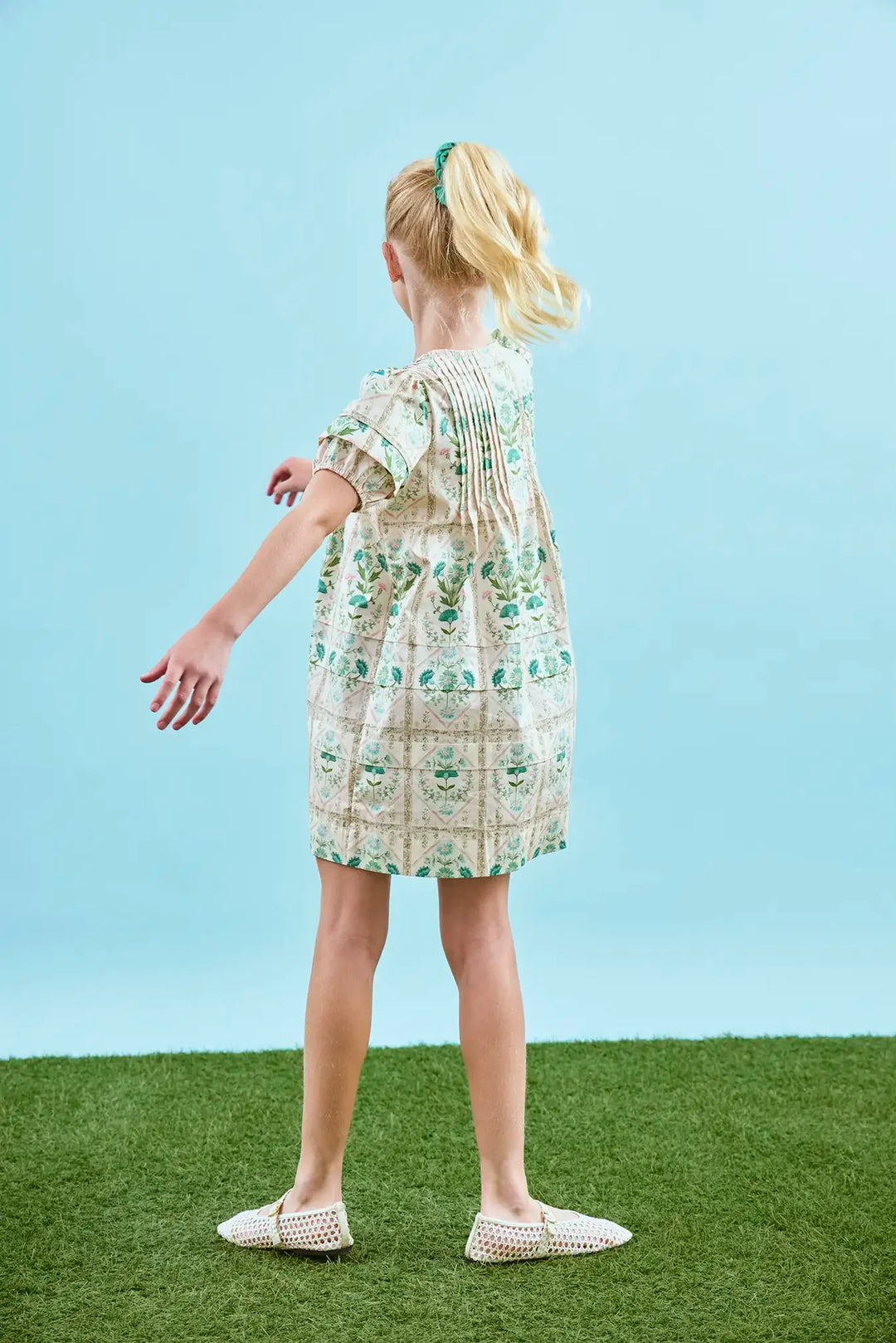 Jenkins Dress Kids | Pink Trellis