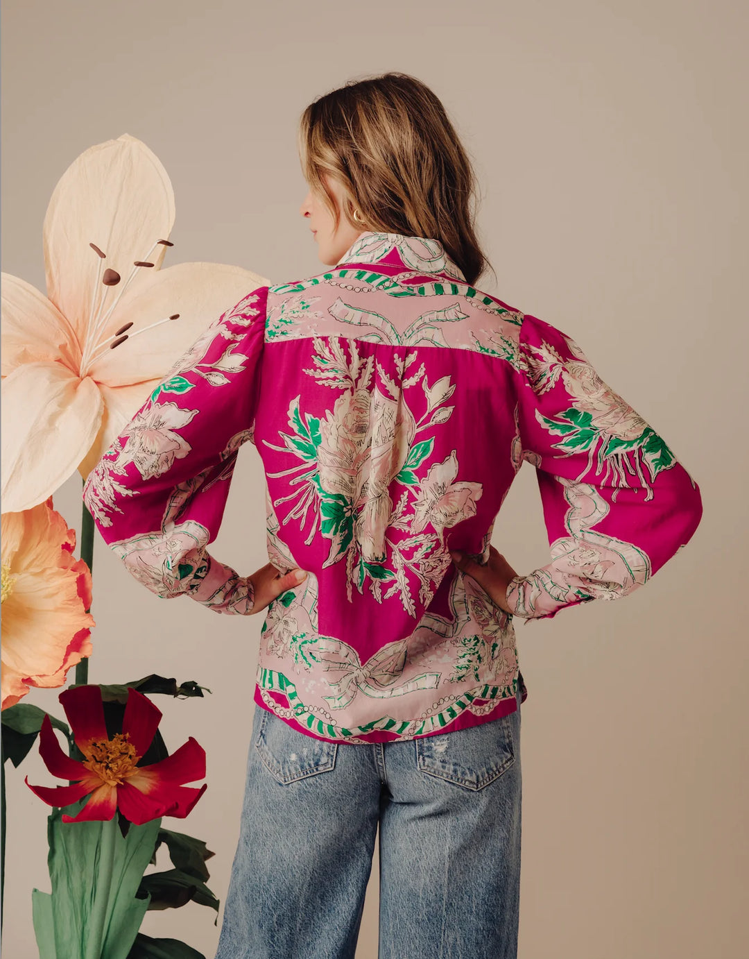 Joie Blouse | Belle Bow Print