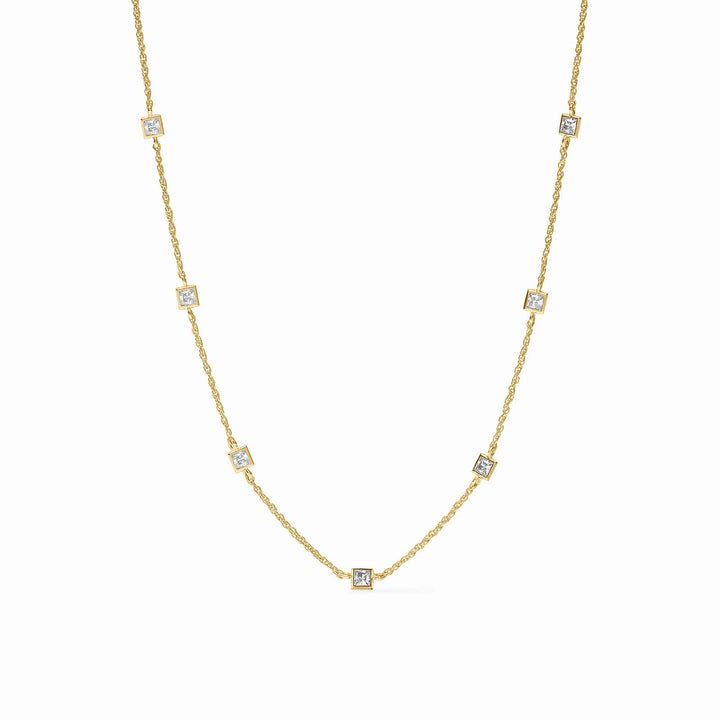 Jolie Delicate Station Necklace