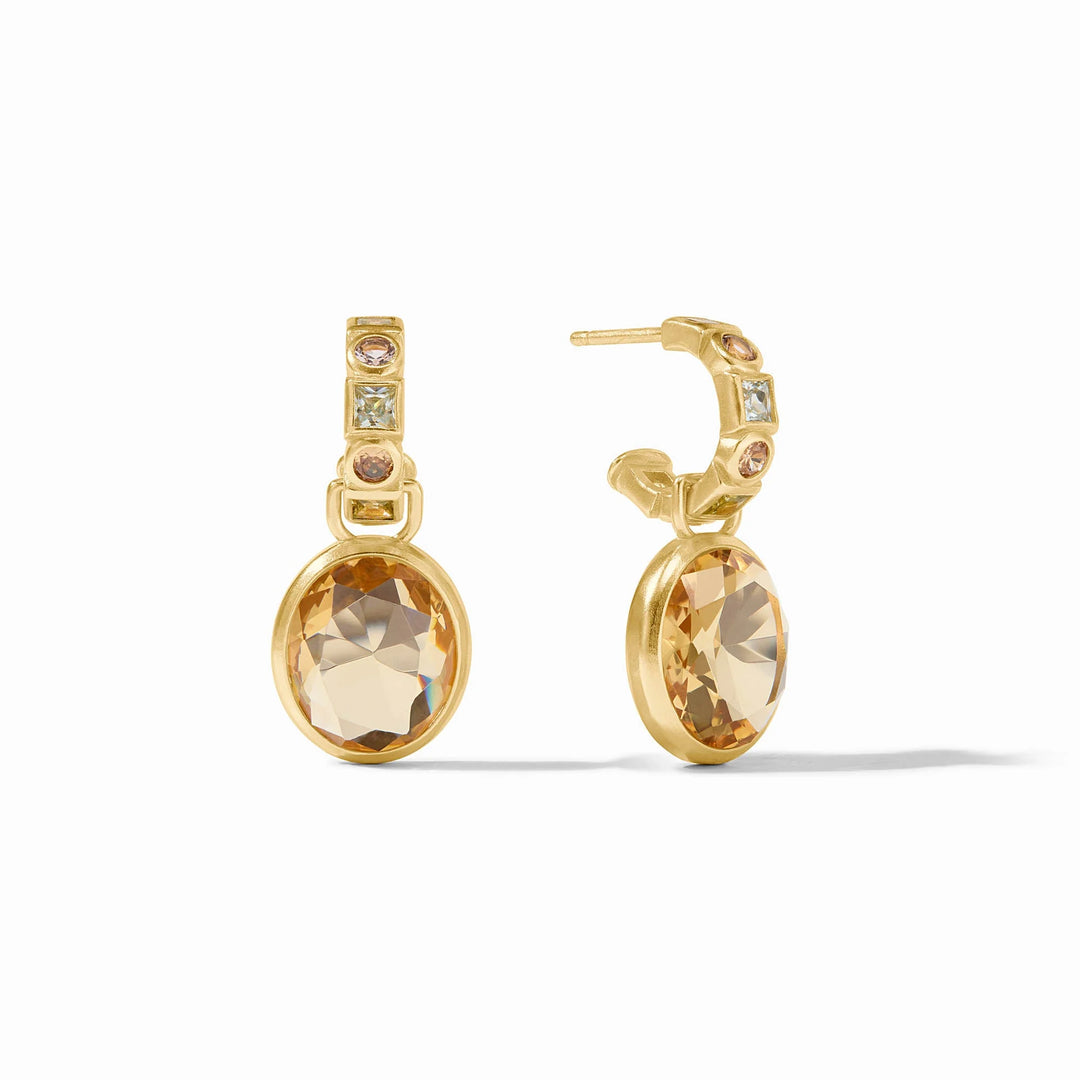 Jolie Hoop & Charm Earring | Colors