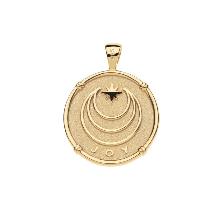 JOY Camellias Original Pendant Coin Necklace