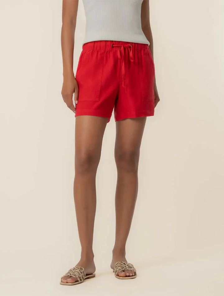 Katana High Rise Short | Tomato