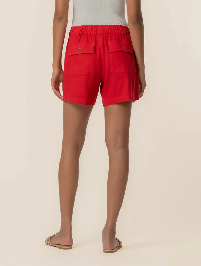 Katana High Rise Short | Tomato