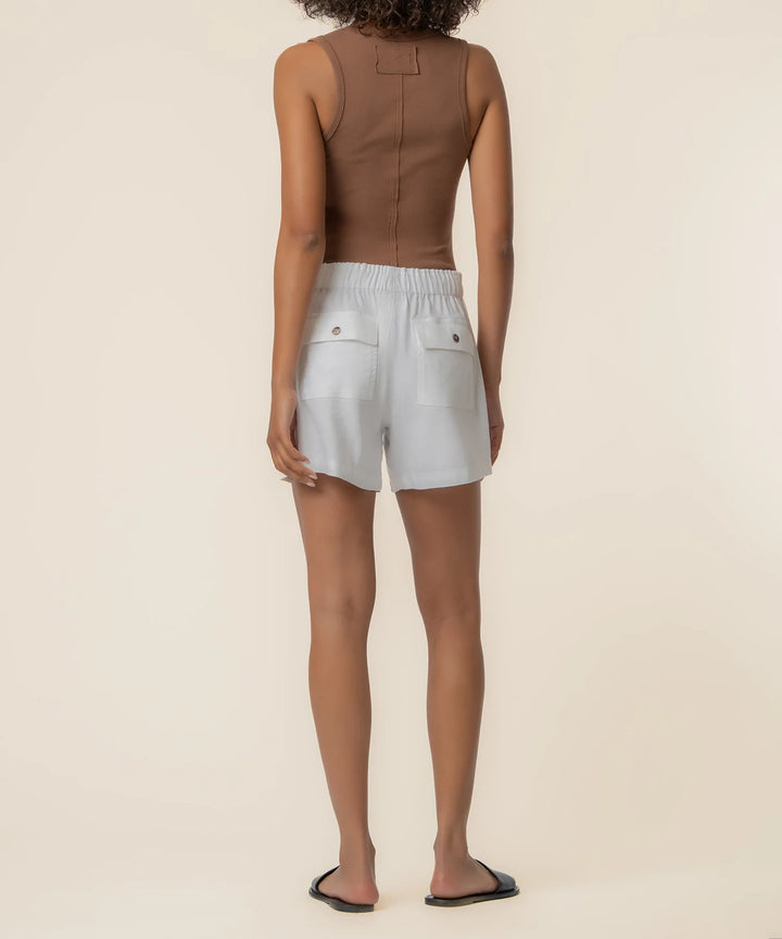 Katana High Rise Short | White