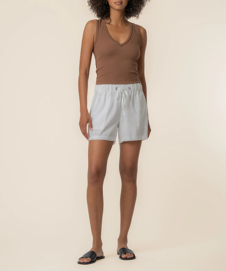 Katana High Rise Short | White