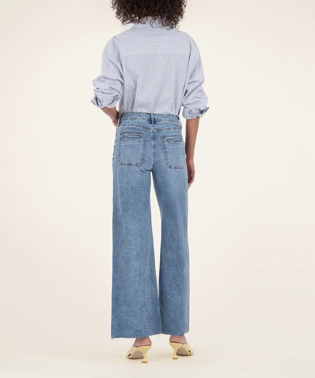 Meg High Rise Wide Leg | Medium Wash