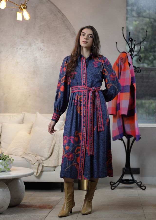 Melody Dress | Navy