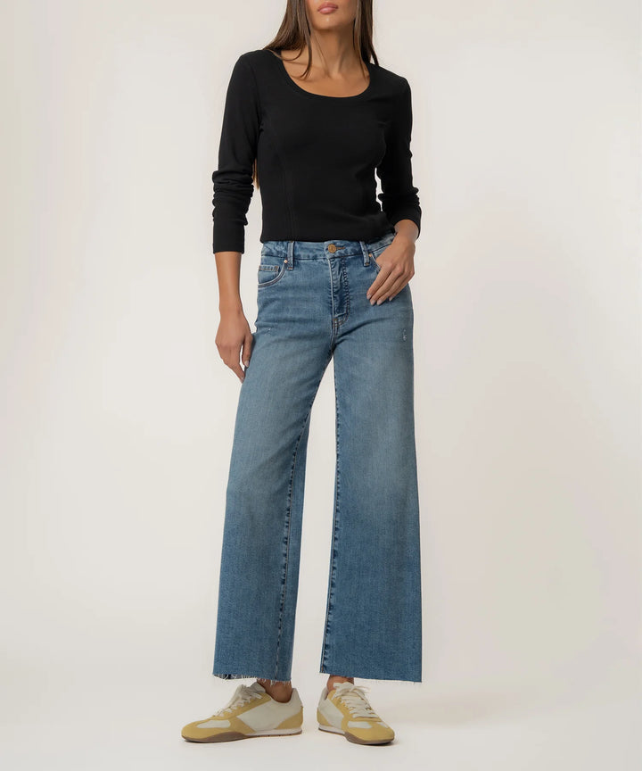 Meg High Rise Wide Leg | Regent