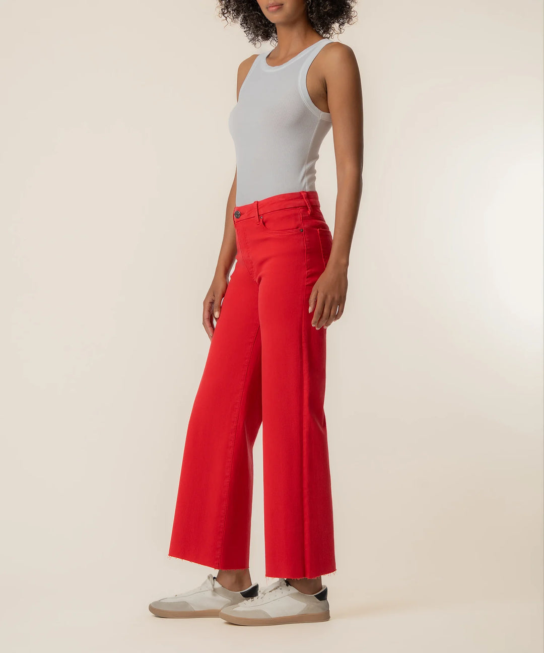 Meg High Rise Wide Leg Jeans | Tomato