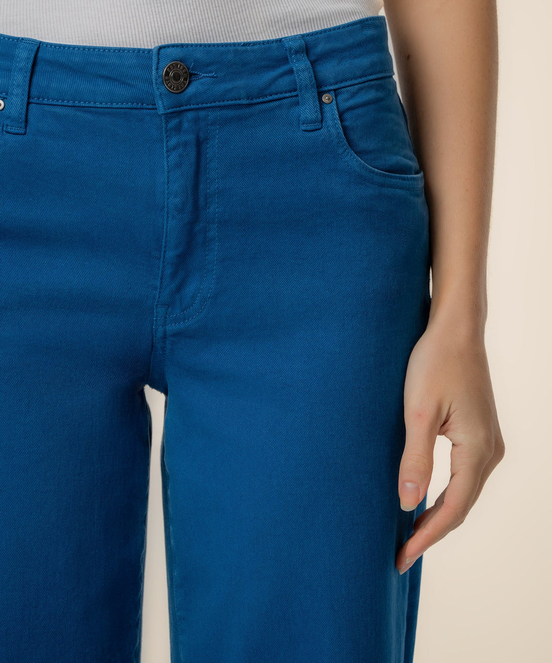 Charlotte High Rise Wide Leg Jeans | Sapphire