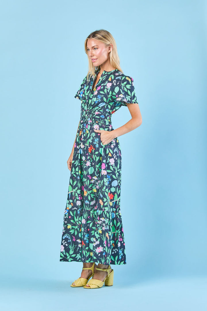 Eloise Dress | Onyx Wildflower