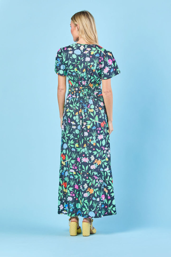 Eloise Dress | Onyx Wildflower
