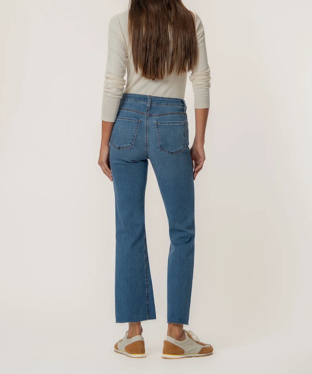 Kelsey High Rise Ankle Flare | Sentiment