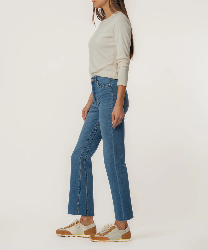 Kelsey High Rise Ankle Flare | Sentiment
