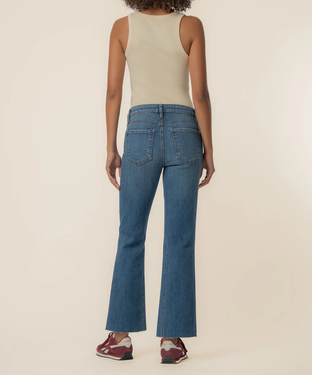 Kelsey High Rise Ankle Flare | Wonderful
