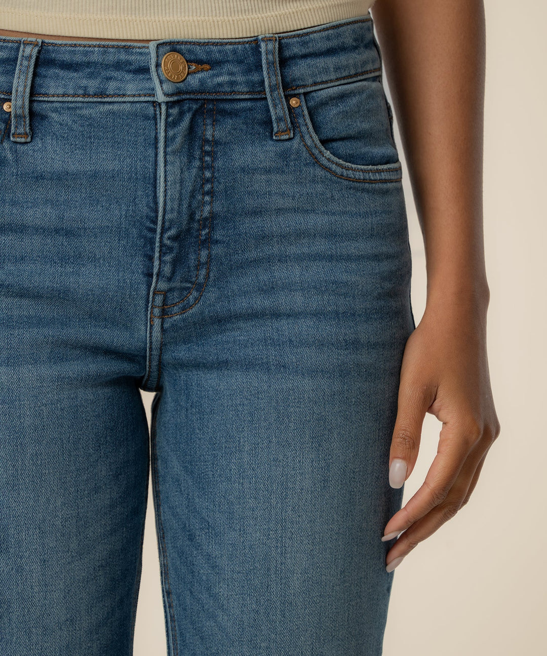 Kelsey High Rise Ankle Flare | Wonderful