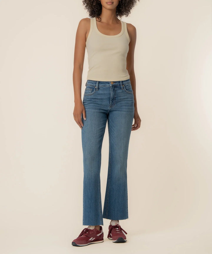Kelsey High Rise Ankle Flare | Wonderful