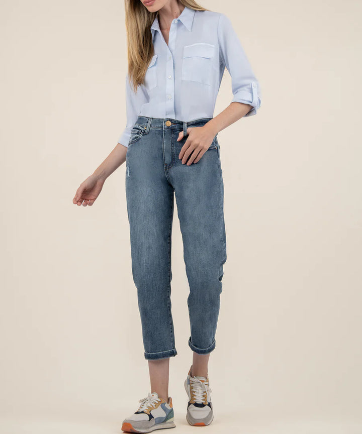 Sienna Baggy Boyfriend Crop | Passion