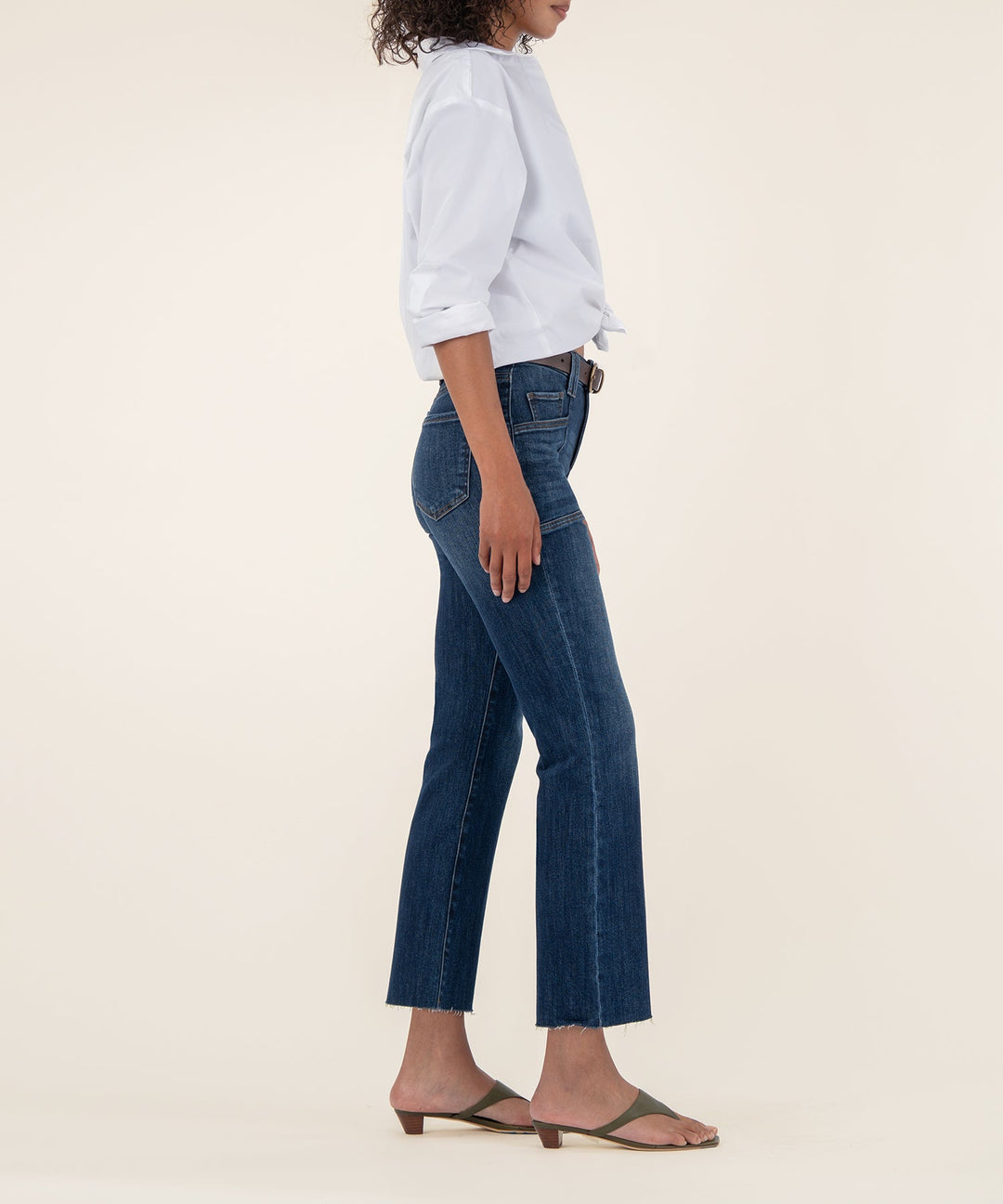 Kelsey High Rise Flare Ankle Flare | Precocious