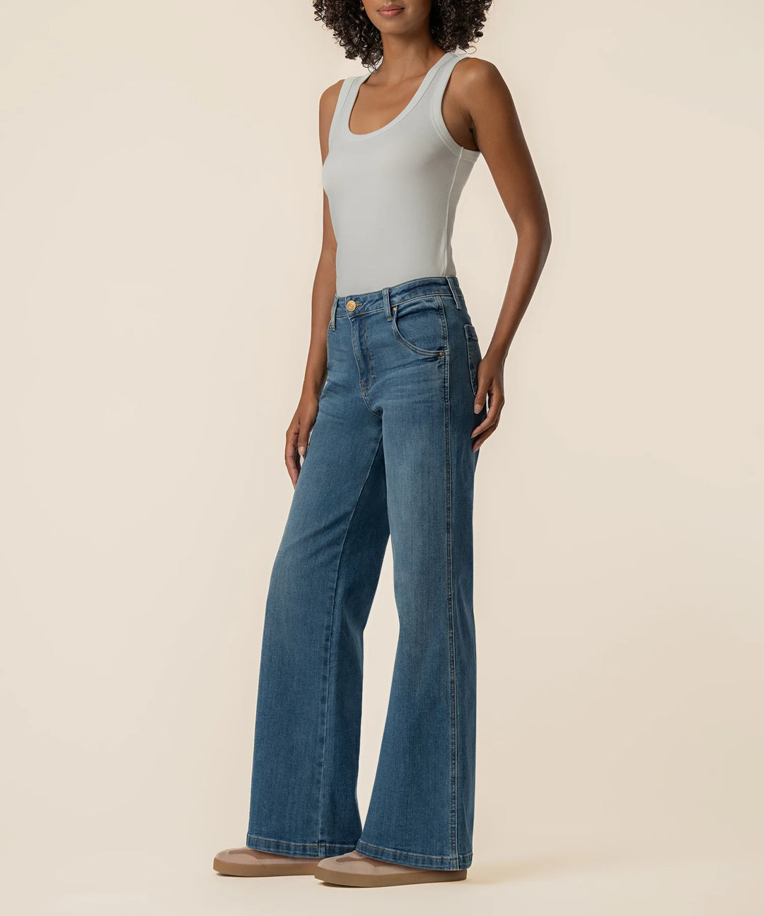 Jean High Rise Wide Leg |  Incandescent