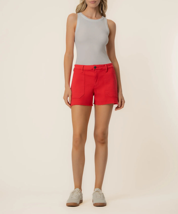 Jane High Rise Short | Tomato