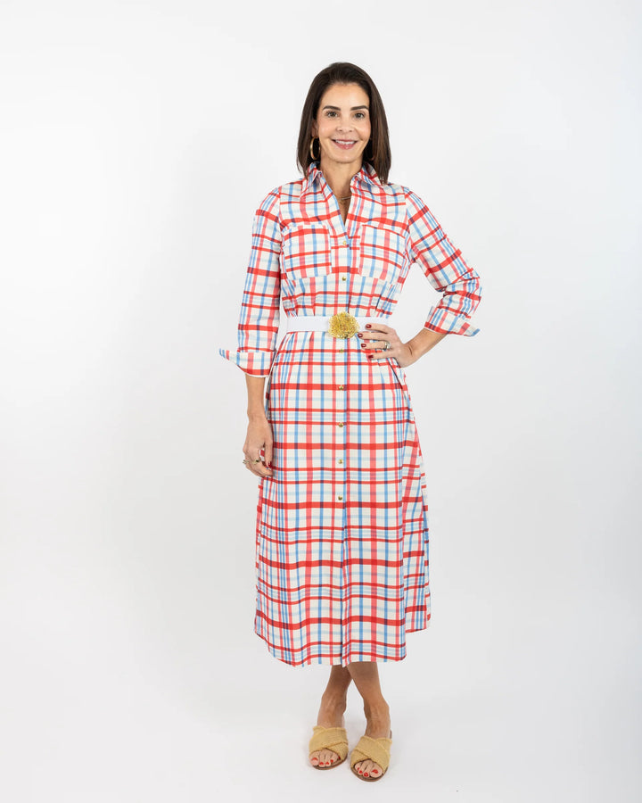 Harper Dress | Summer Plaid