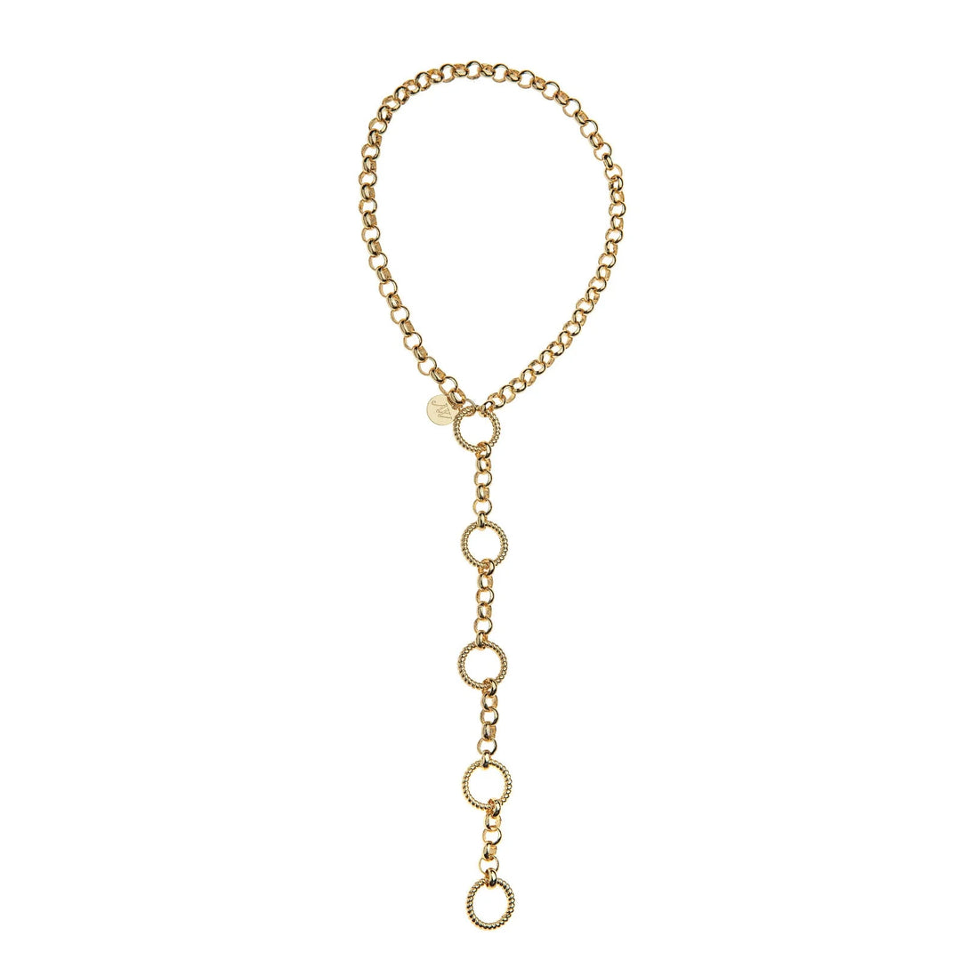 Keep on Rolling Convertible Lariat Chain