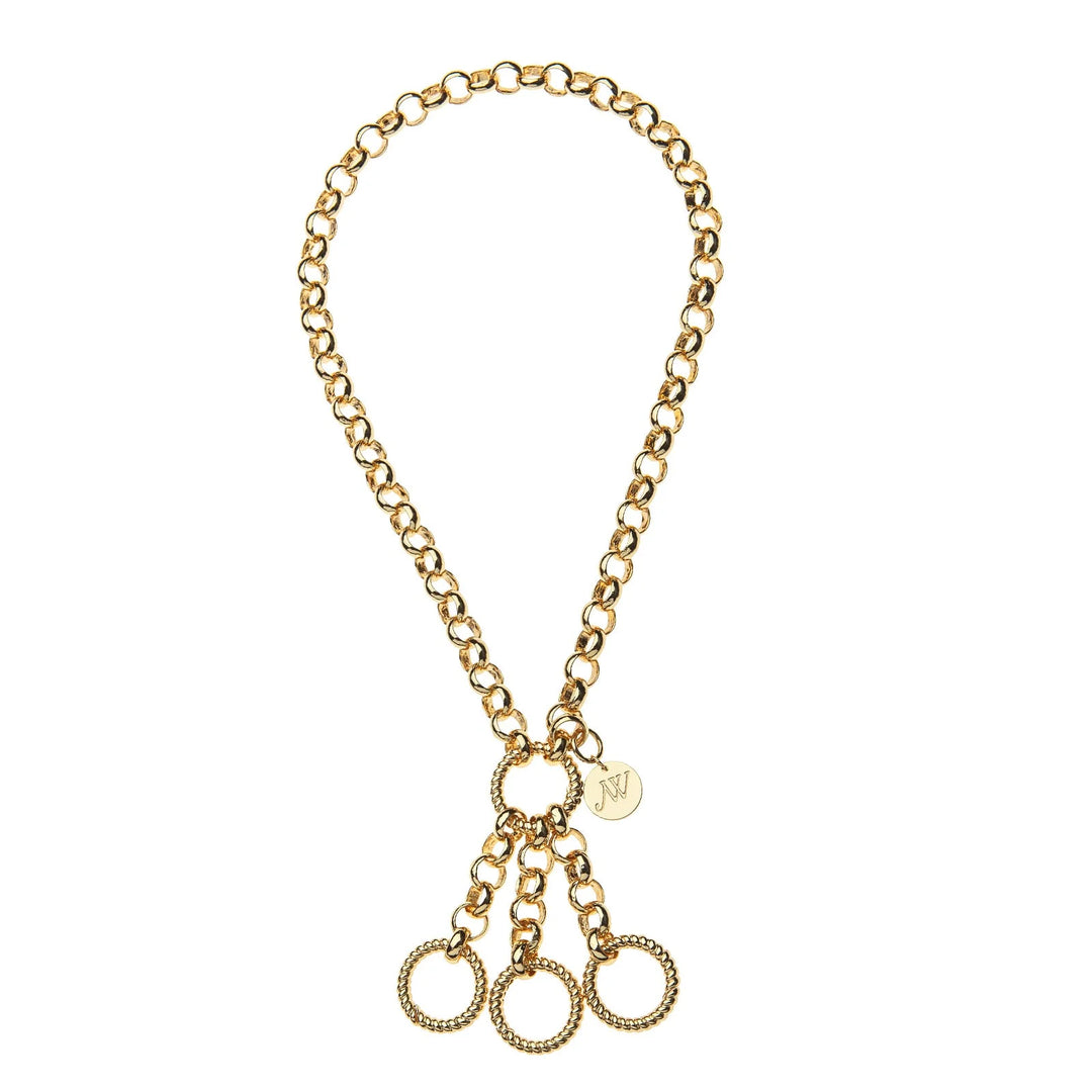 Keep on Rolling Convertible Lariat Chain
