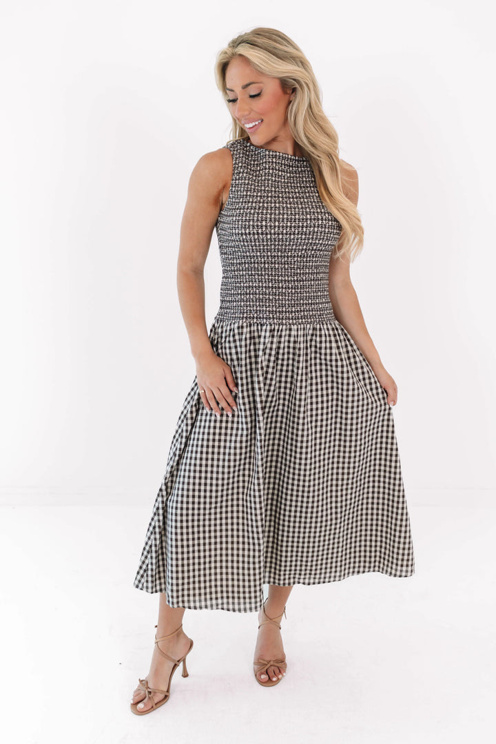 Kendra Dress | Brown