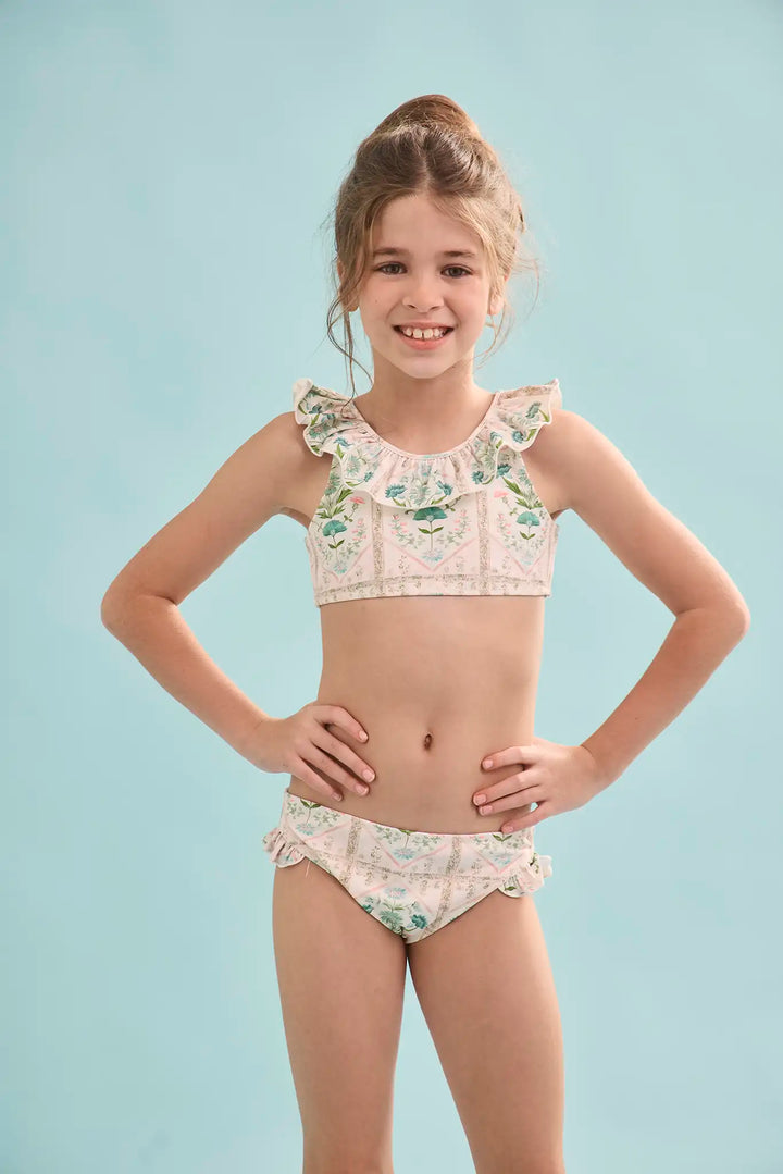 Two-Piece Swimset | Pink Trellis
